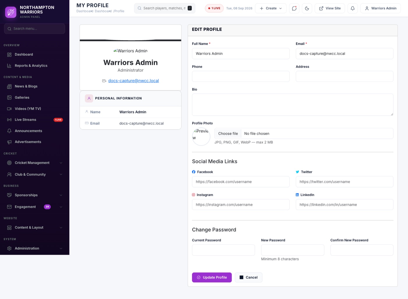 admin-profile