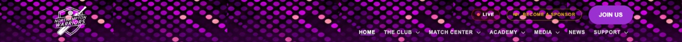 The site header, shown on every page.